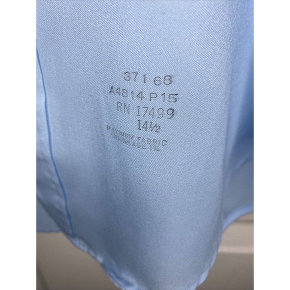 Vintage 1970s Ultressa Button Up Short Sleeve Shirt 14 1/2 - Picture 10 of 10